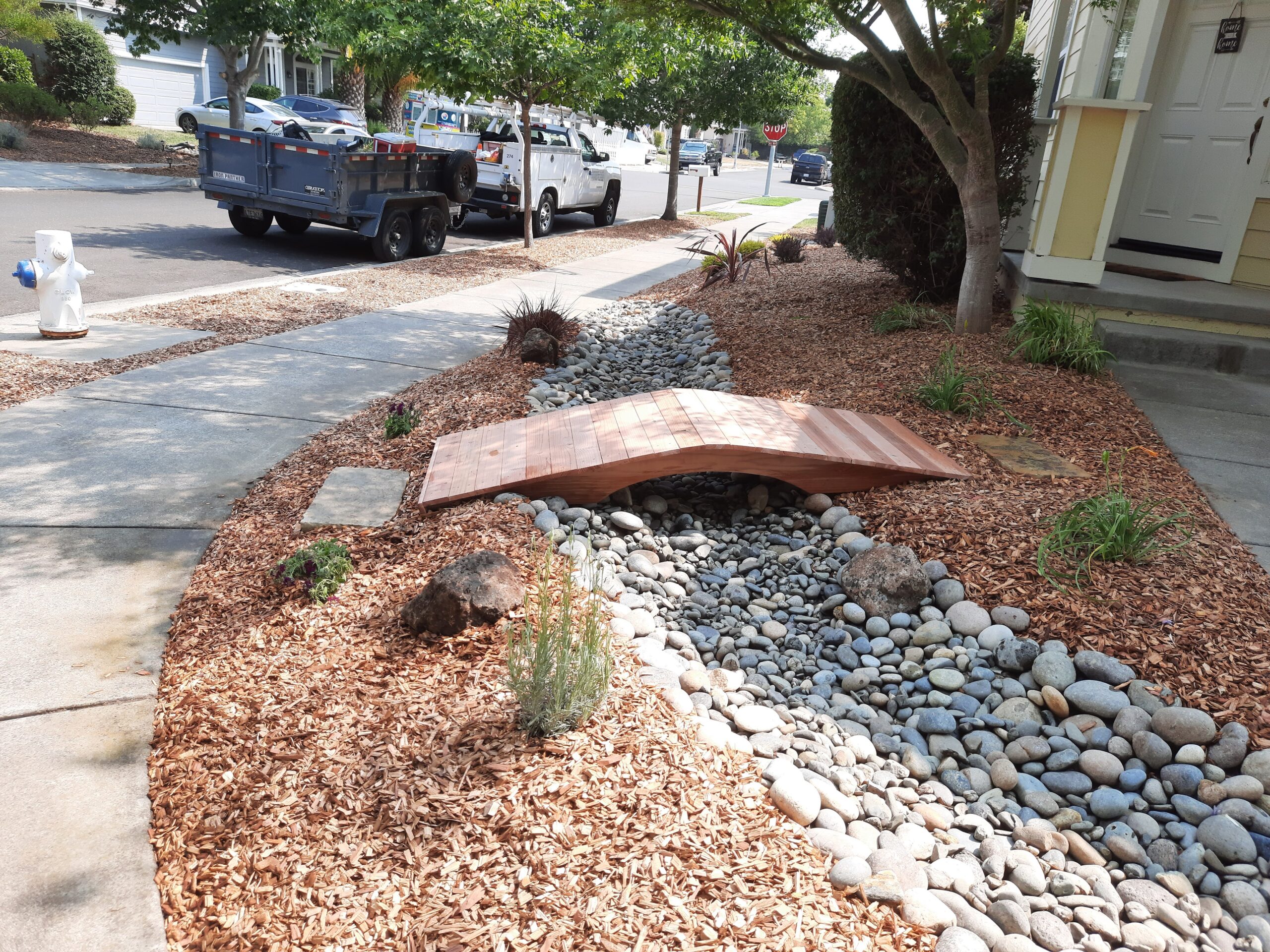 Dry Creek work by The Great Landscape LLC