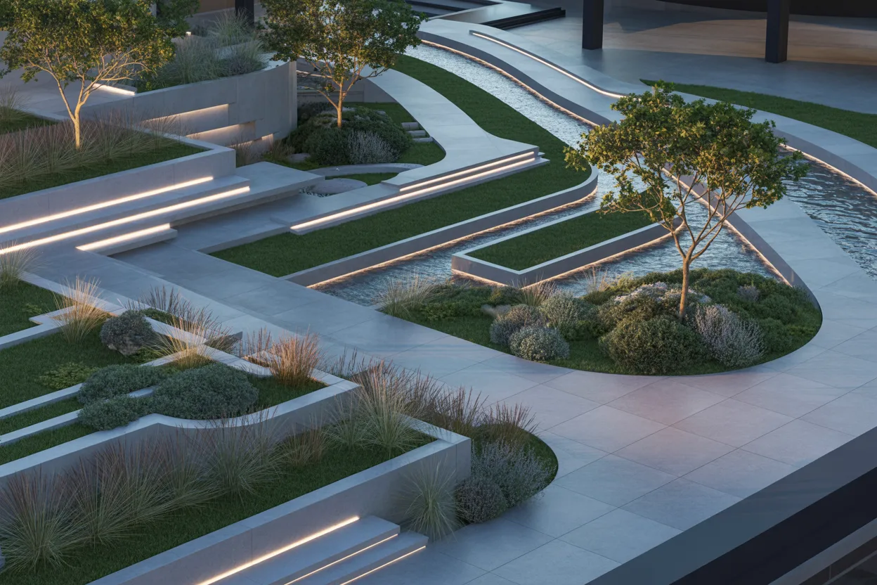 3D landscape rendering