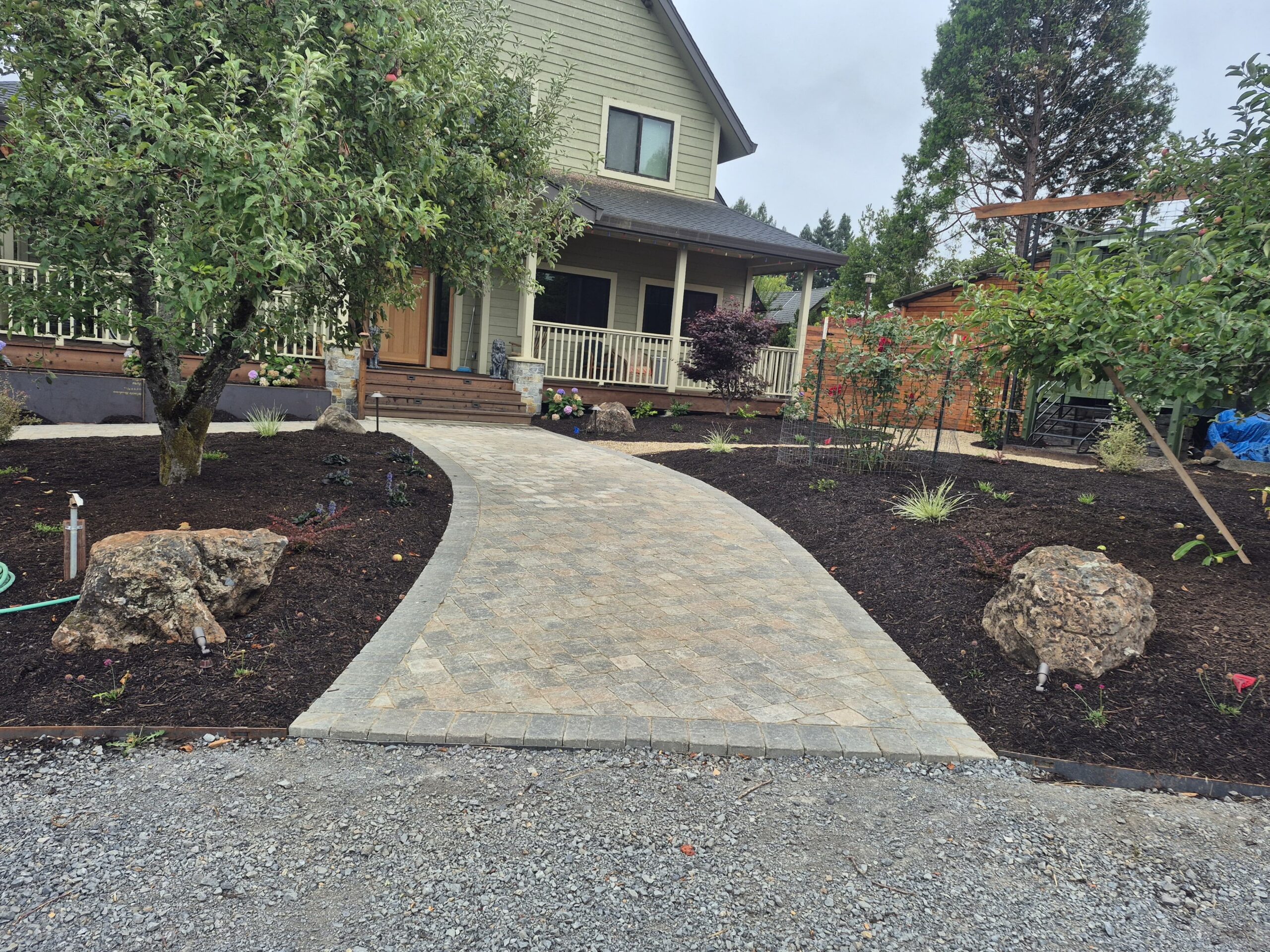 Grant Residence landscaping project by The Great Landscape LLC, photo 2 of 4