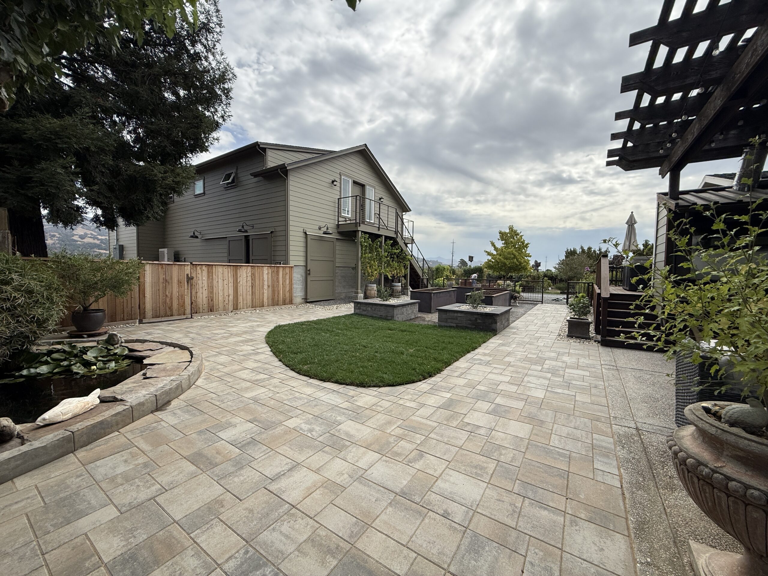 Black Residence landscaping project by The Great Landscape LLC, photo 1 of 2