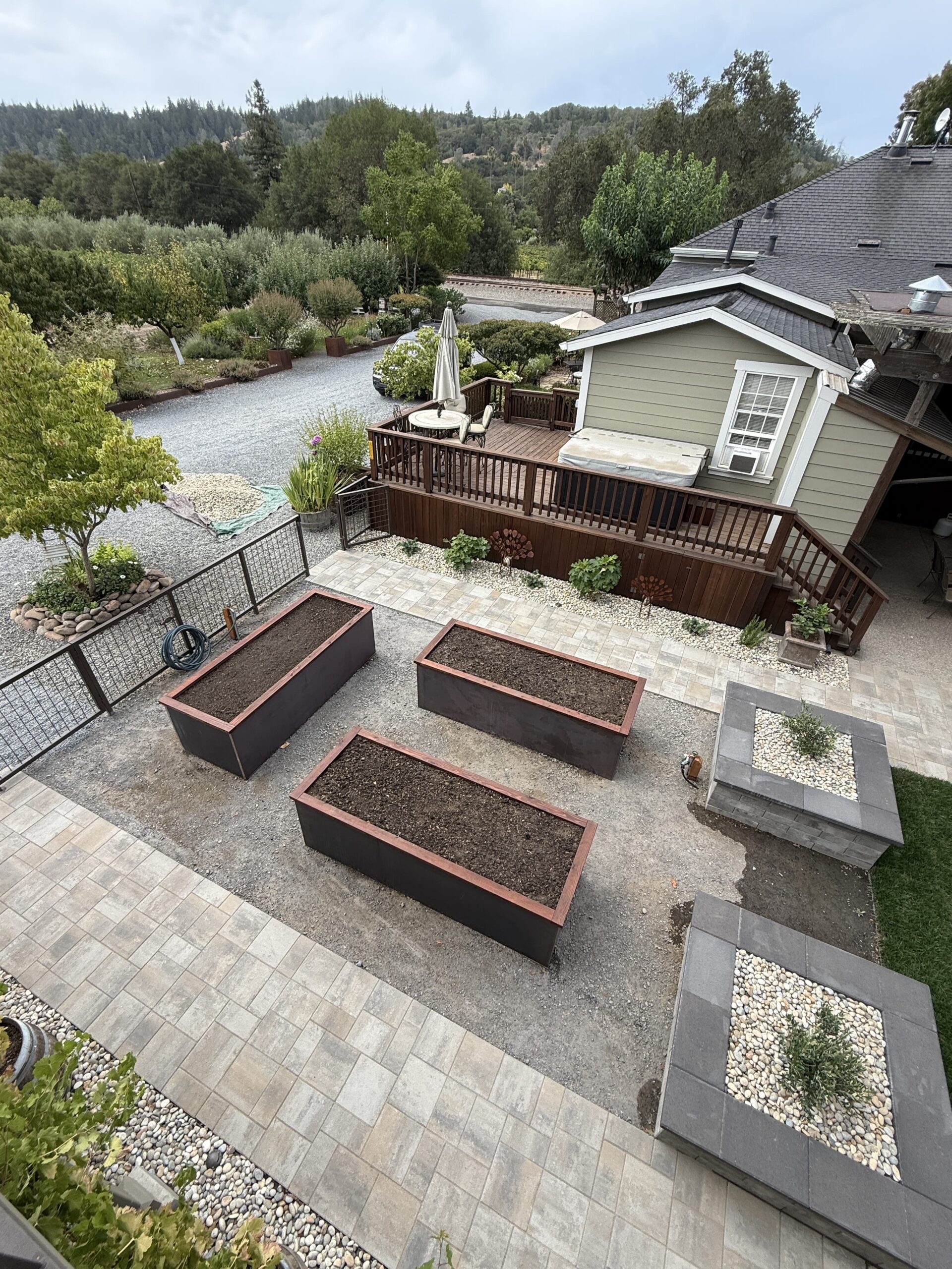 Finished residential landscape by The Great Landscape LLC