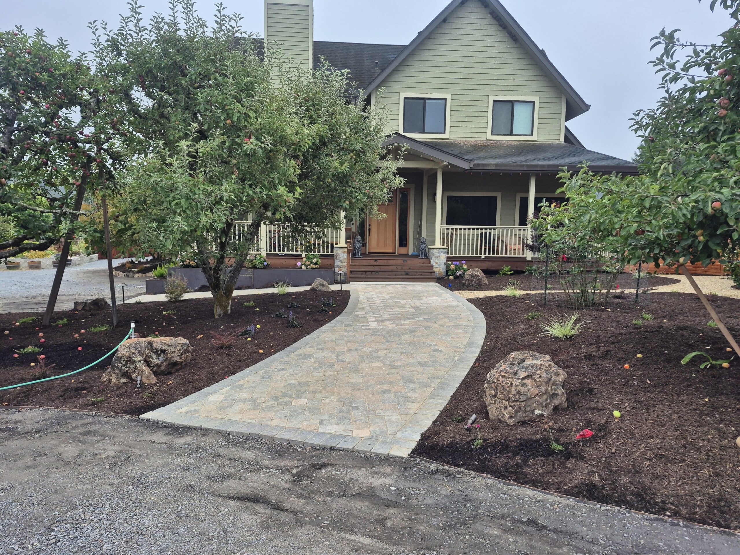 Grant Residence landscaping project by The Great Landscape LLC, photo 1 of 4